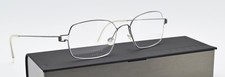 LINDBERG Brille Elvis 47-17 135W Col. 10 Air Titanium Rim Eckig Oval Flexibel