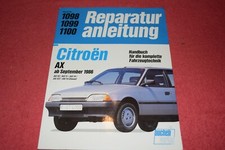 Reparaturanleitung Reparaturhandbuch Citroen AX ab September 1986