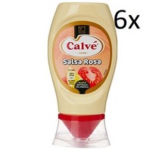 6x Calve Calvè Salsa rosa