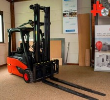 LINDE Gabelstapler, E 20 EVO, Elektro Antrieb  integrierte digitale Waage