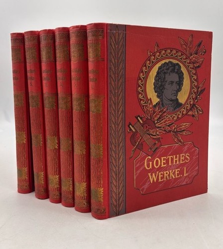 Goethes werke auswahl - werke, in