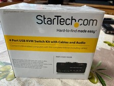 4 Port USB KVM-Switch Kit mit Kabeln und Audio von StarTech