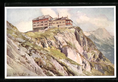 Künstler edward theodore - künstler-ak,
