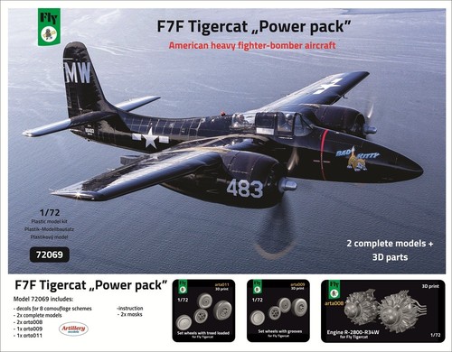Fly 72069 f7f tigercat - 72069,