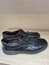 Galizio Torresi Herren Halbschuhe  Schnürschuh Größe 45 / Schwarz 