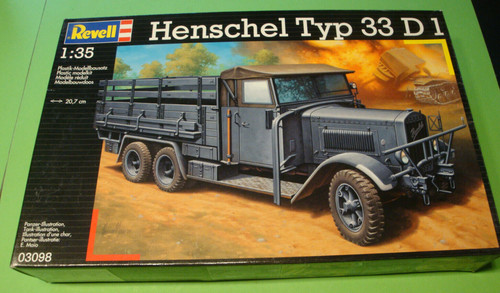 Revell henschel typ - henschel, 1