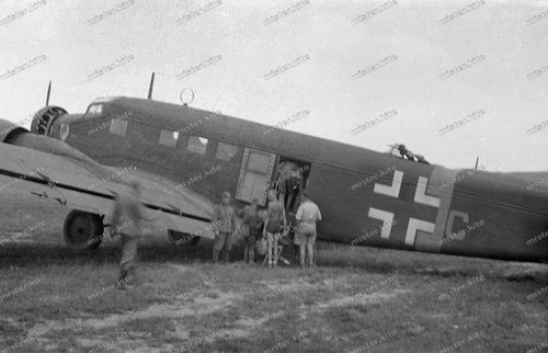 Negativ junkers tante - ju, 52-tante