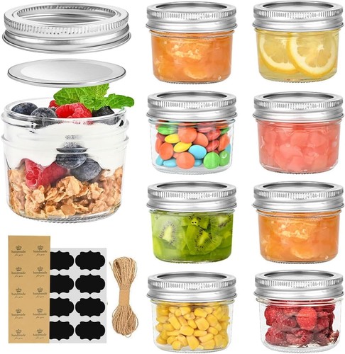 Stück mason jar mit - mason, deckel