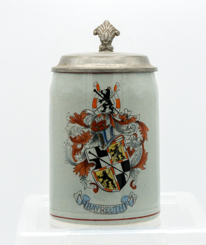 Bierkrug mit dem wappen von - mit,