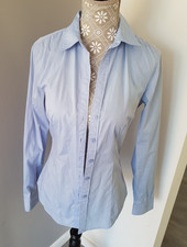 Bluse hellblau 34 - bluse,