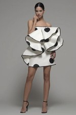 Isabel Sanchis Strapless Mini