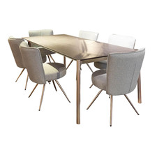 Venjakob Essgruppe Esstisch Mio LS 010417 Platte Keramik Basalto Grau 