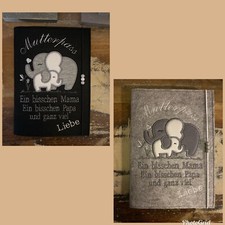 Mutterpasshülle bestickt