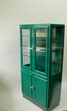 Arzt-Schrank Vitrine 50er