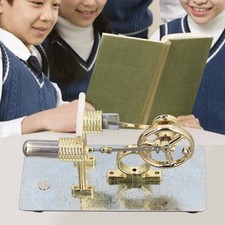 Stirlingmotor-Bausatz 16 Zylinder Wissenschaftliches Prinzip Einfach Zu