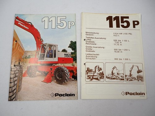 Prospekt poclain 115p - prospekt,