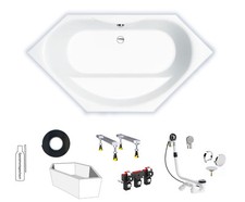 Badewanne Sechseckwanne
