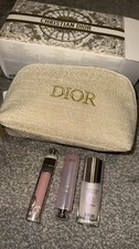 Christian Dior Holiday Gift Lip Glow, Lip Maximizer & Capture Serum Pouch NEU