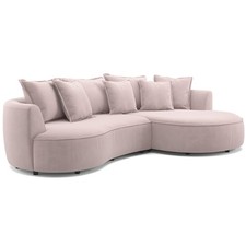Ecksofa - blossom - Samt - 287