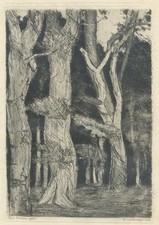 Walter Leistikow - Waldinneres