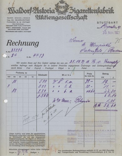 Rechnung stuttgart - rechnung,