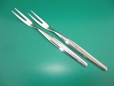 WMF Besteck Palma (alte Serie) Cromargan 2 Fleischgabeln Wurstgabeln Vorleger
