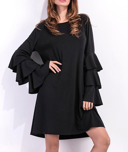 Damen kleid minikleid herbst - damen,