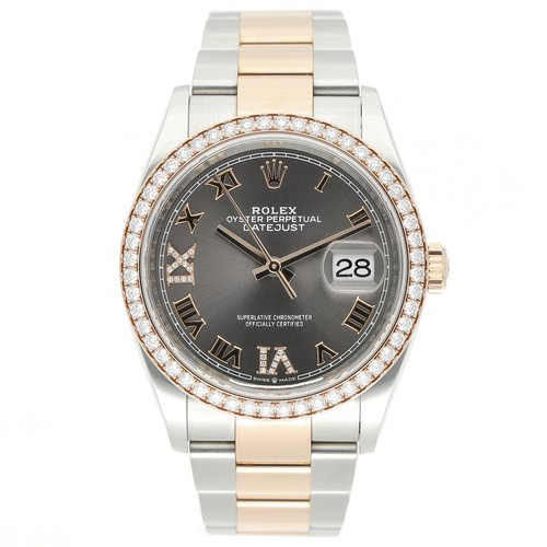 Rolex datejust rg brown - rolex,