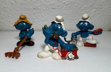 Vintage Schlümpfe 1980 - 1982  – W. Berrie Hong Kong – Original Peyo