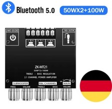 ZK-MT21 Bluetooth 5.0 cs8673e 5,0 Subwoofer-Verstärker platine 2x 50W + 100W
