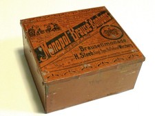 Alte Blechdose Werbung Reklame