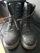 Boots Fritzi Von Preußen, Getragen, Glitzer, Gr.39, Vegan, Damen?