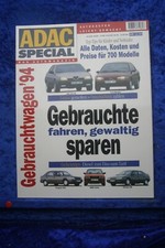 ADAC Spezial Auto extra '94 Gebrauchtwagen 1994 Katalog