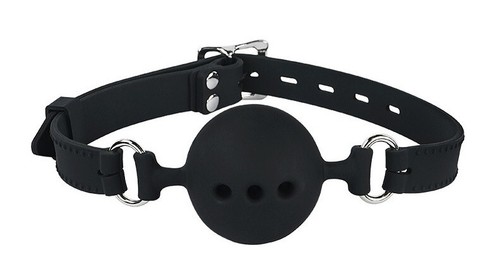 Bondage gummi ball mundknebel - bondage,