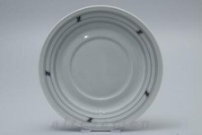 Suppen- Untertasse Tirschenreuth Venezia grau / goldenes Ornament