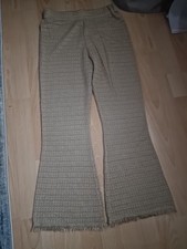 Zara Hose Beige Gr. S  Kleine Glanz Effect