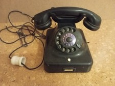 Antikes Bakelit Wählscheiben Telefon - Siemens ( 11853 )