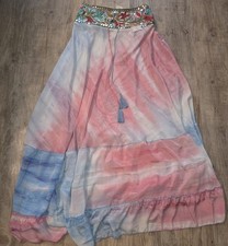 Batik Seidenrock gr 38/ 40 