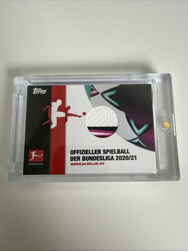 Topps bundesliga ball karte - topps,