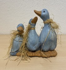 Deko Enten aus Keramik 18 cm hoch 