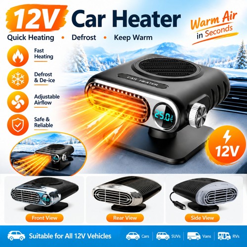 800w heizlüfter 12v kfz auto - kfz,