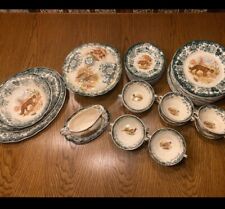 Royal Worcester Palissy Game Series Kaffee/Tee-Service 35teilig