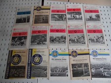 46 Fussballprogramme Programmhefte vom  DDR Fussball