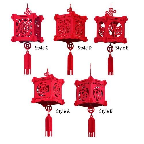 Rote chinesische laterne segen - rote,