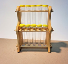 1x Reagenzglasständer, 10x