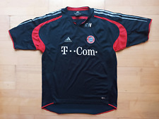 Adidas FC Bayern MATCHWORN 2004-2005 Trainingsshirt Sponsoren T-COM Sz. M-L