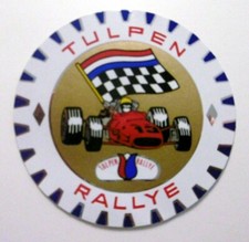 Werbe-Aufkleber Tulpen Rallye