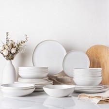 Steingut Geschirrset 6