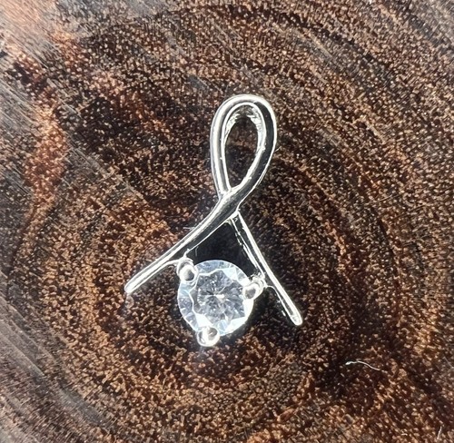 Silber anhänger schleife - anhänger,