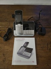 Telekom Sinus A 806 Schnurlos Telefon mit Basisstation und AB